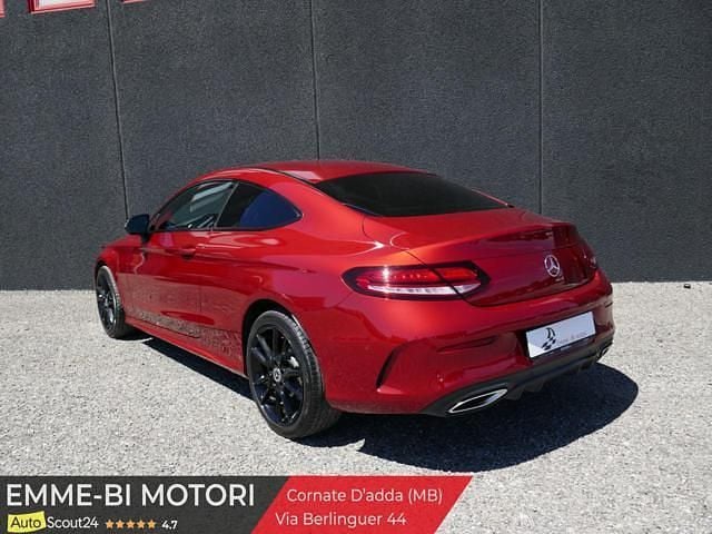 Usata Mercedes C180 Premium 156 CV (114 kW) 2019 Rosso Coupé