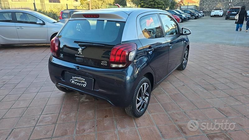 Usata Peugeot 108 Allure 69 CV (50 kW) 2016 Blu Berlina