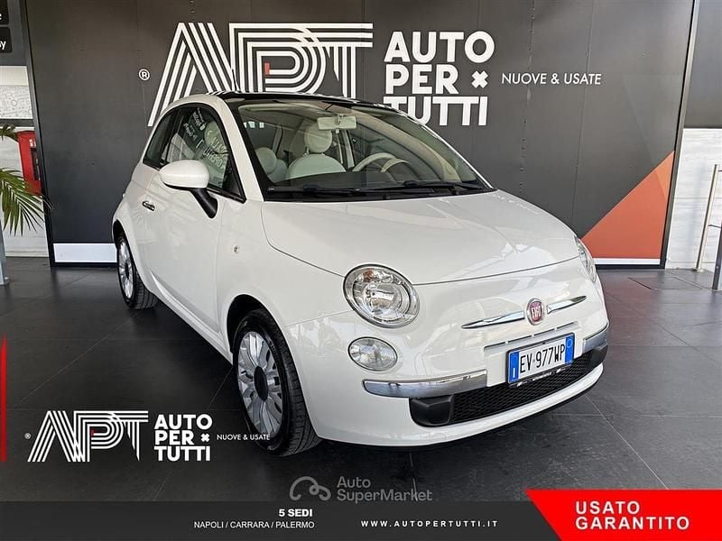 Usata Fiat 500 Lounge 69 CV (50 kW) 2014 Bianco Berlina