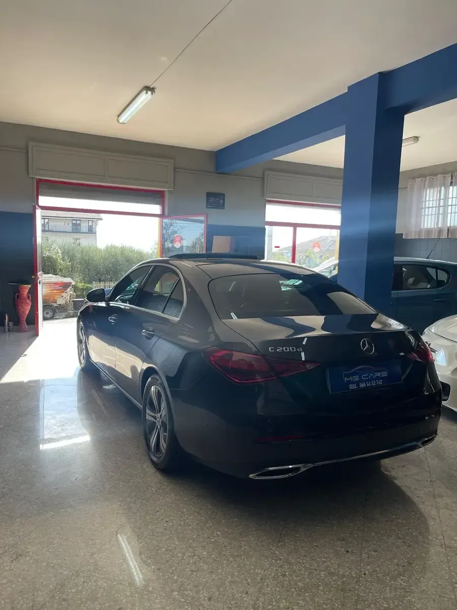 Usata Mercedes C200 Premium 199 CV (146 kW) 2022 Nero Berlina