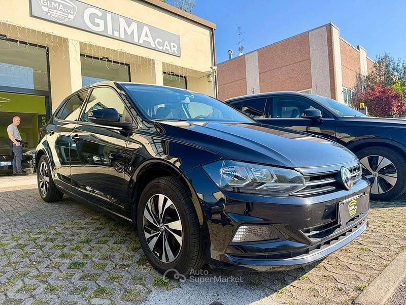 Usata VW Polo 80 CV (58 kW) 2020 Nero Utilitaria