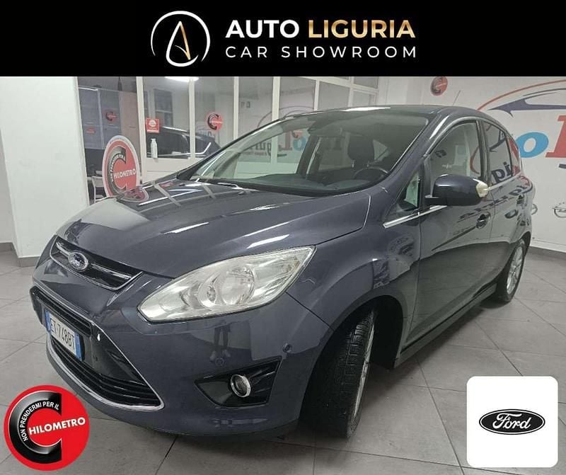 Grigio scuro Usata 2014 Ford C-MAX Titanium Monovolume | 7990 € (Buon prezzo) - Immagine 1/4