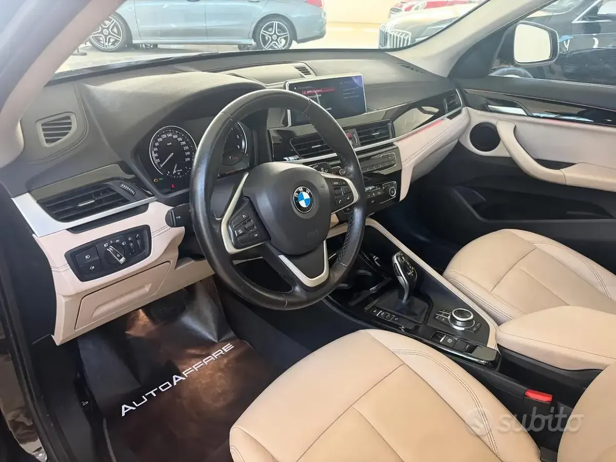 Usata BMW X1 xLine 150 CV (110 kW) 2021 Nero SUV