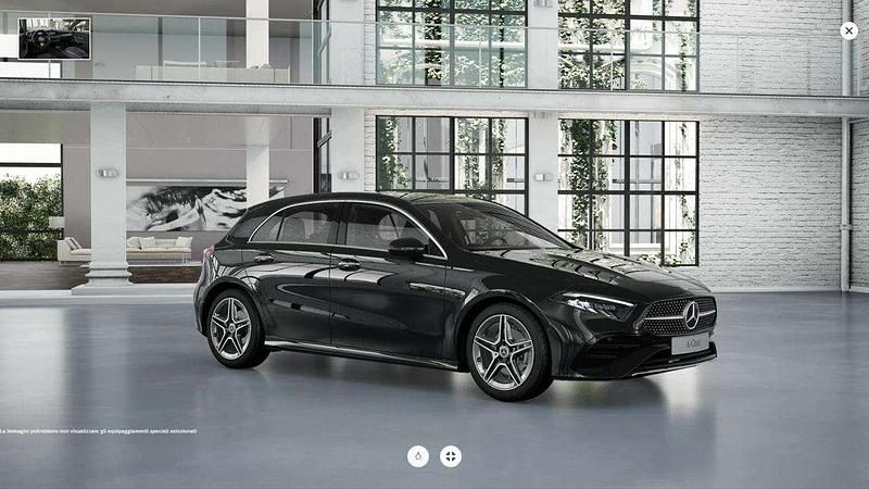 Usata Mercedes A180 Advanced Plus 136 CV (100 kW) 2025 Nero notte Berlina