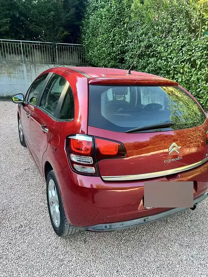 Usata Citroën C3 68 CV (50 kW) 2014 Rosso Berlina