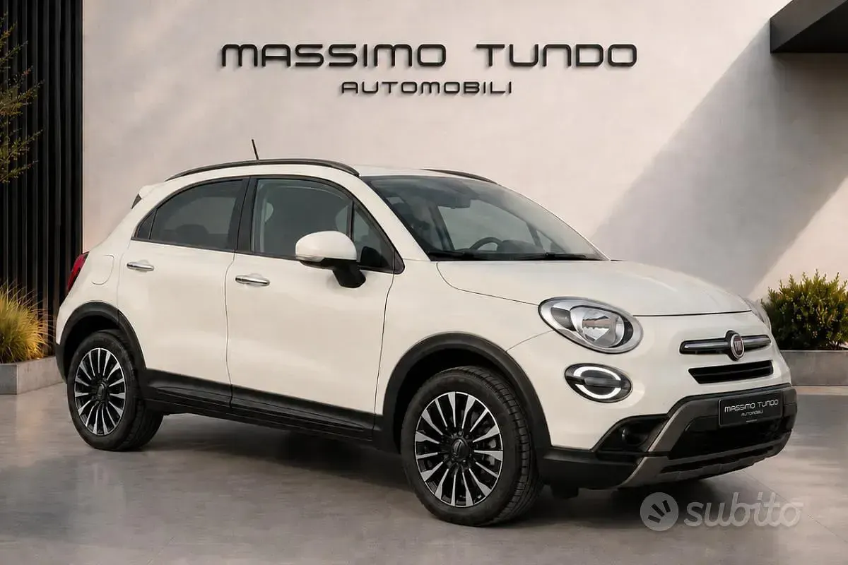Usata Fiat 500X Cross 120 CV (88 kW) 2018 Bianco SUV
