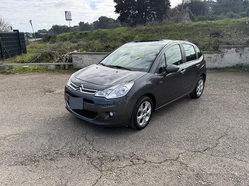 Usata Citroën C3 Exclusive 82 CV (60 kW) 2016 Grigio Berlina