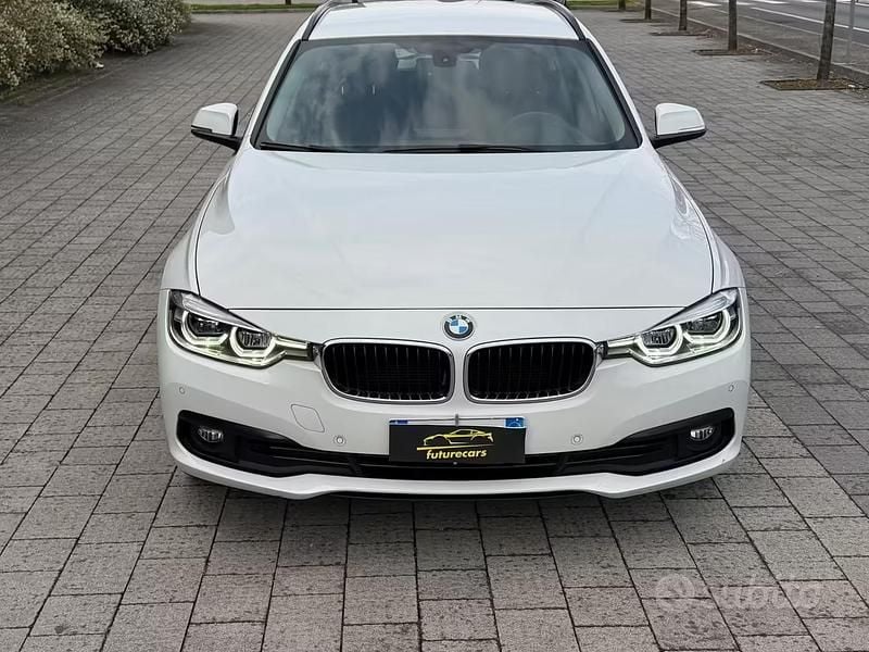 Usata BMW 316 Luxury Line 116 CV (85 kW) 2018 Bianco Station wagon