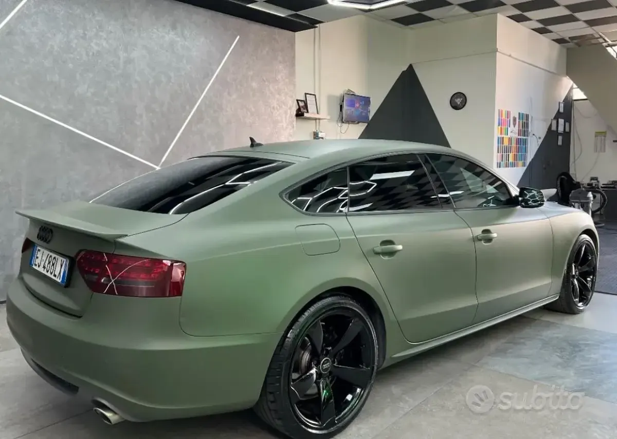 Usata Audi A5 S-Line 239 CV (175 kW) 2011 Verde Coupé