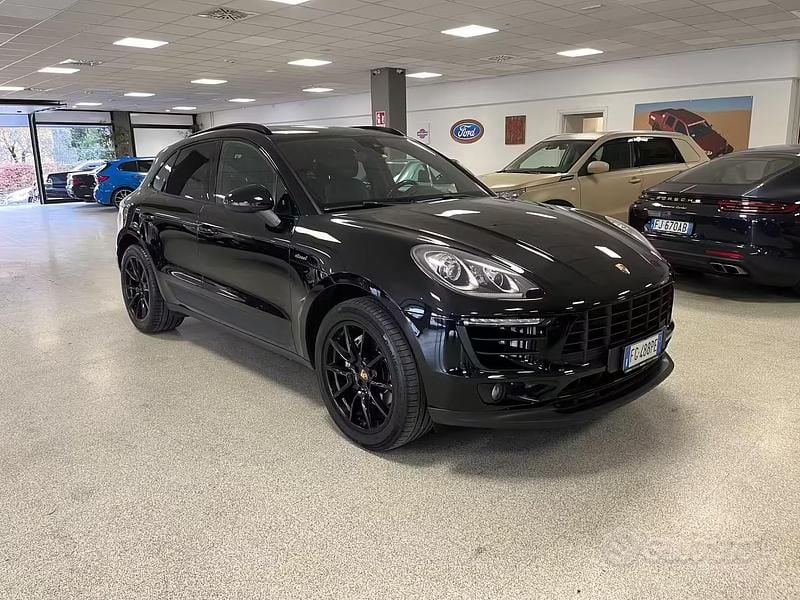 Usata Porsche Macan S 250 CV (183 kW) 2015 Nero SUV
