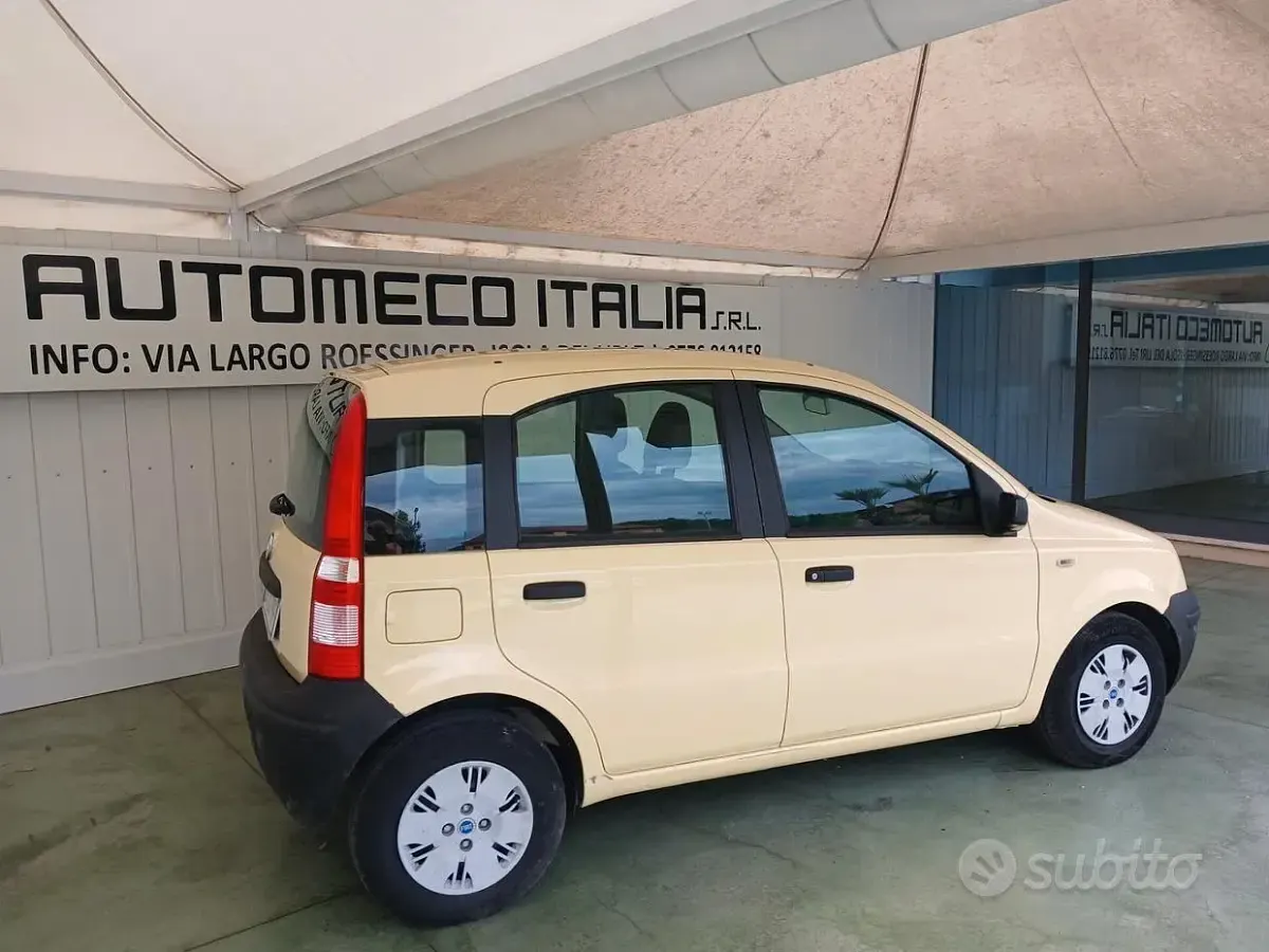 Usata Fiat Panda 54 CV (39 kW) 2009 Giallo Utilitaria