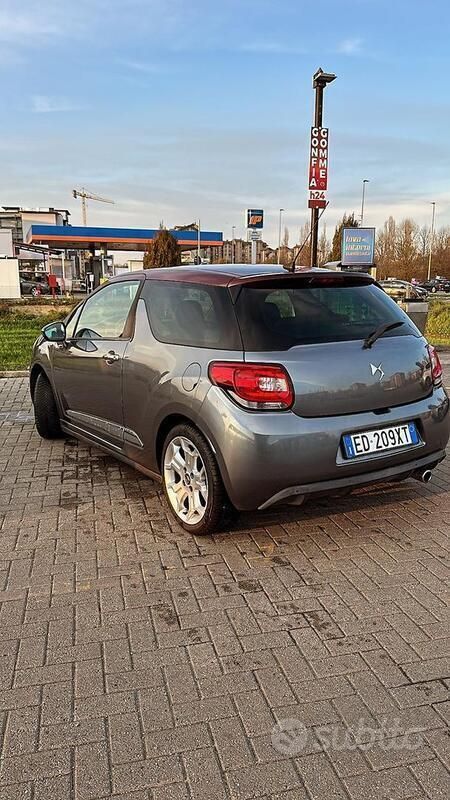 Grigio Usata 2010 Citroën DS3 Due volumi | 4900 € - Immagine 1/4