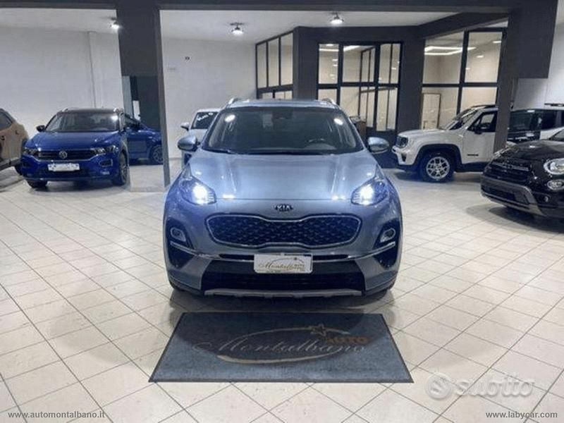 Usata Kia Sportage 116 CV (85 kW) 2019 Grigio metallizzato SUV