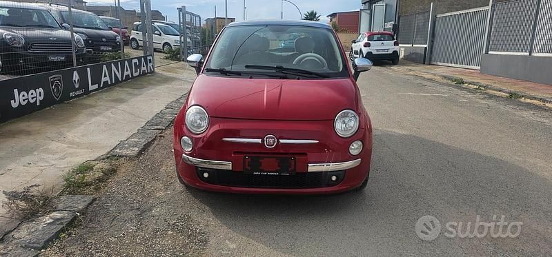 Usata Fiat 500 Lounge 69 CV (50 kW) 2010 Rosso Berlina
