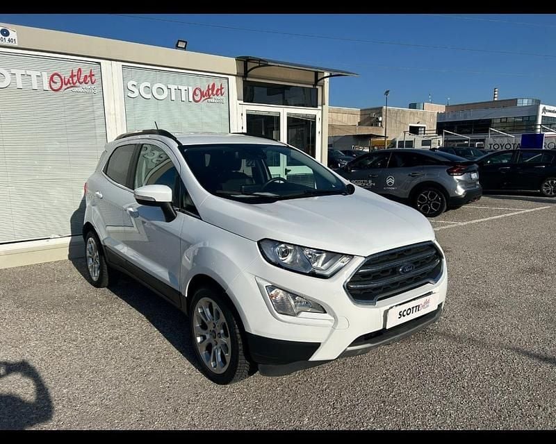 Usata Ford Ecosport Titanium S 125 CV (91 kW) 2021 Bianco SUV
