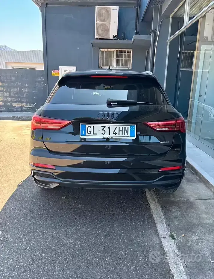 Usata Audi Q3 S-Line 200 CV (147 kW) 2019 Nero SUV