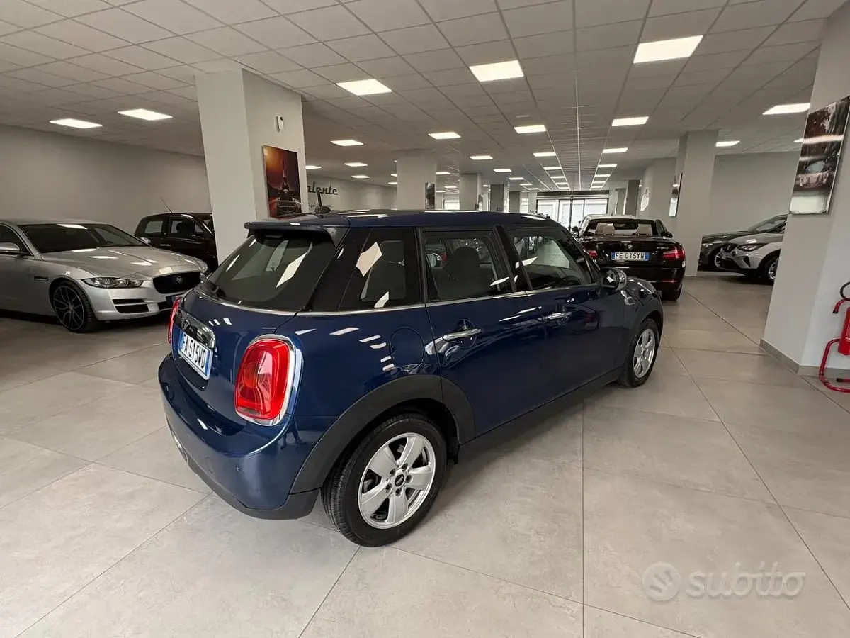 Usata Mini Cooper 95 CV (69 kW) 2015 Blu Utilitaria