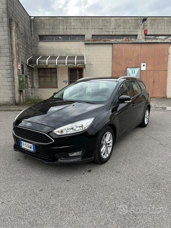 Usata Ford Focus Titanium 120 CV (88 kW) 2018 Nero Station wagon