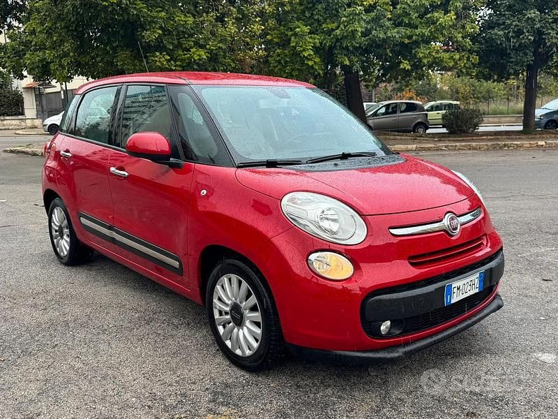 Usata Fiat 500L 95 CV (69 kW) 2017 Rosso Monovolume