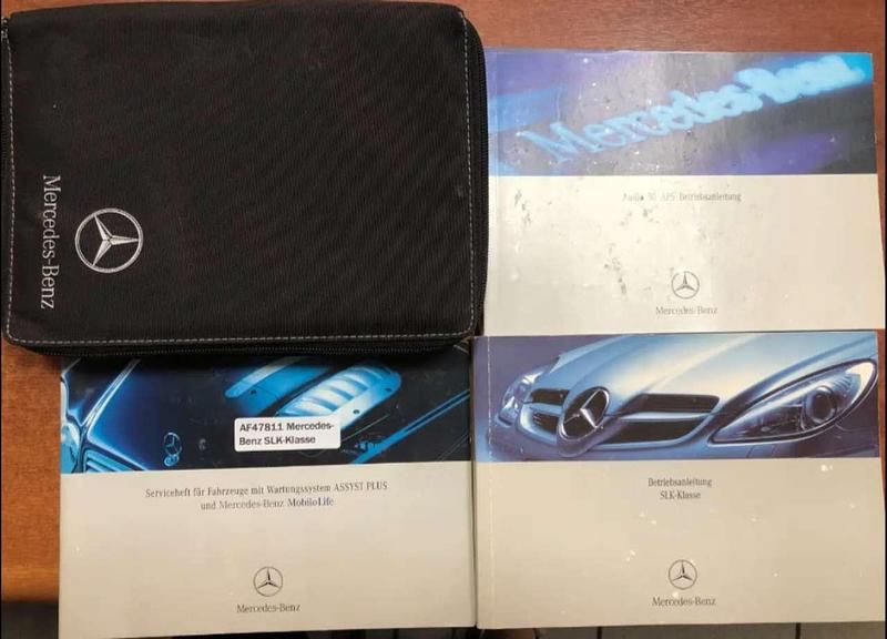 Usata Mercedes SLK280 231 CV (169 kW) 2007 Nero Cabrio