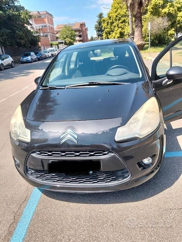 Usata Citroën C3 68 CV (50 kW) 2010 Nero Utilitaria