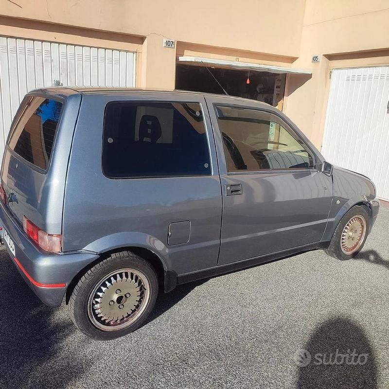 Usata Fiat Cinquecento 70 CV (51 kW) 1995 Grigio Utilitaria