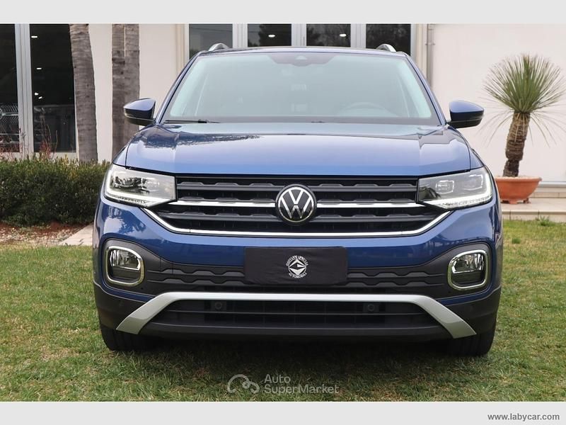 Usata VW T-Cross Advance 110 CV (80 kW) 2022 Blu/azzurro SUV