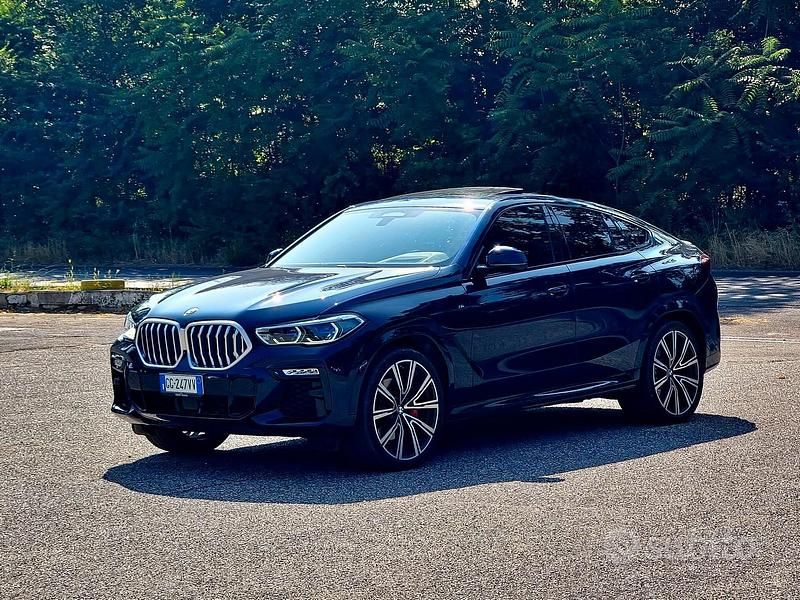Usata BMW X6 M Sport 286 CV (210 kW) 2021 Blu SUV