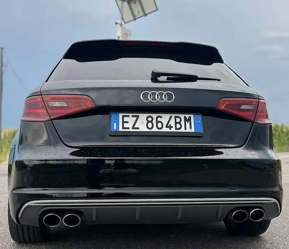Usata Audi S3 300 CV (220 kW) 2015 Nero Berlina