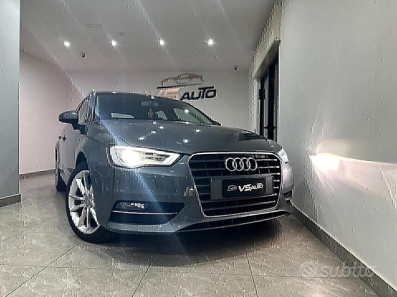 Usata Audi A3 Ambition 110 CV (80 kW) 2015 Grigio Berlina