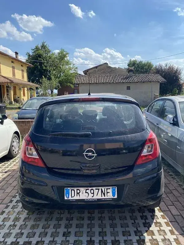 Usata Opel Corsa Club 75 CV (55 kW) 2008 Nero Utilitaria