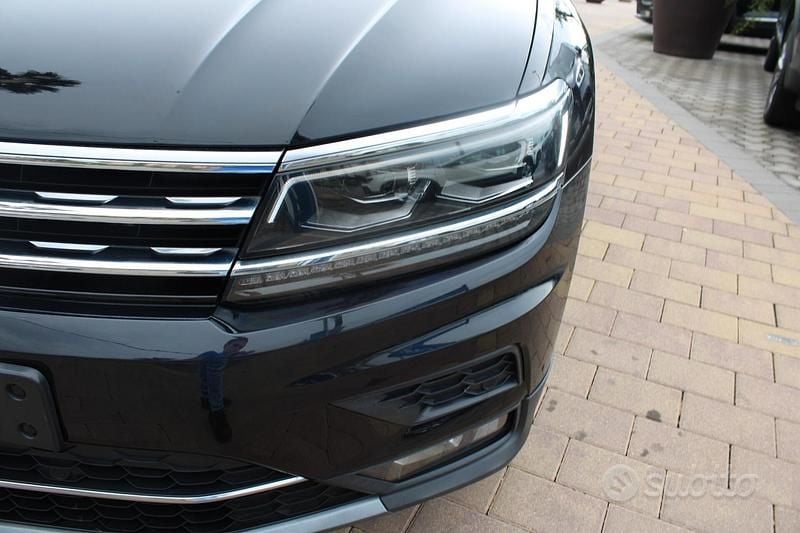 Usata VW Tiguan Advance 150 CV (110 kW) 2018 Nero SUV
