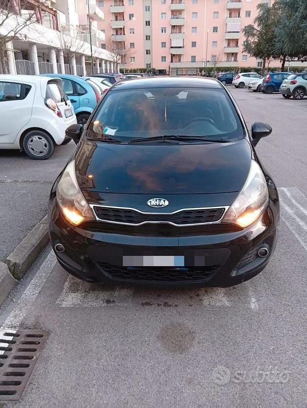 Usata Kia Rio 2013 Nero Berlina