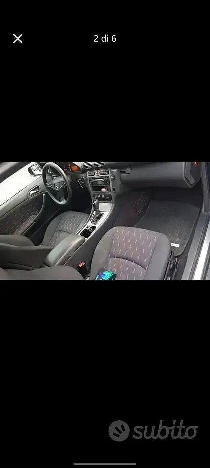 Usata Mercedes C220 Elegance 150 CV (110 kW) 2004 Bluazzurro Coupé