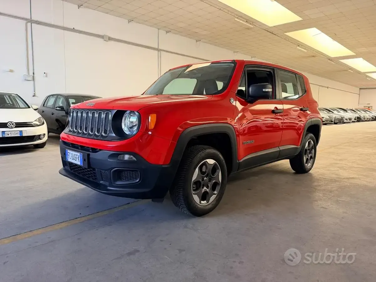 Usata Jeep Renegade Limited 120 CV (88 kW) 2015 Rosso SUV