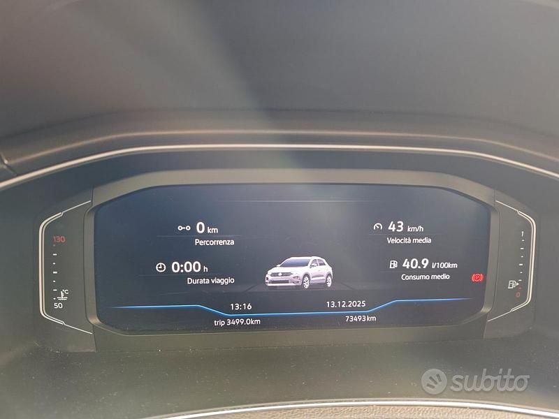 Usata VW T-Roc Style 116 CV (85 kW) 2019 Grigio SUV