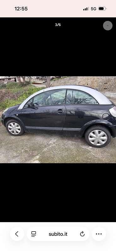 Begagnad Citroën C3 Pluriel 68 HK (50 kW) 2009 Svart Cab
