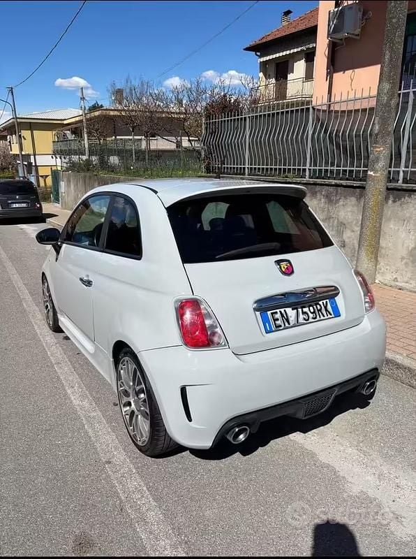 Usata Abarth 500 135 CV (99 kW) 2012 Grigio Utilitaria