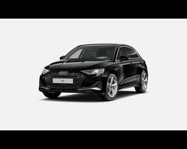 Nuova Audi A3 Sportback e-tron Advanced 2025 Nero Utilitaria