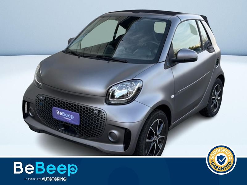 Grigio metallizzato Usata 2021 Smart ForTwo Electric Drive Passion Cabrio | 14.900 € (Buon prezzo) - Immagine 1/3