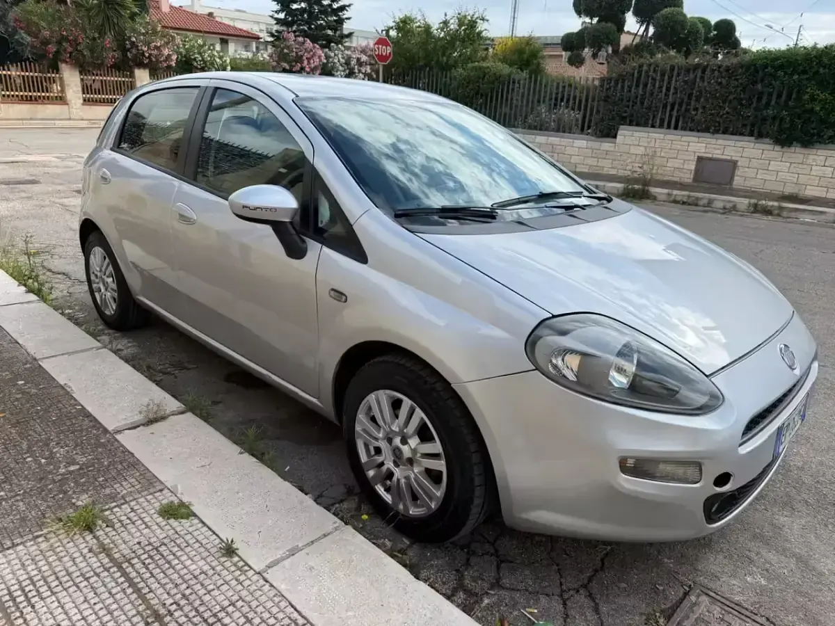 Usata Fiat Punto Easy 75 CV (55 kW) 2012 Argento Utilitaria