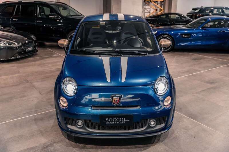 Usata Abarth 695 190 CV (139 kW) 2011 Blu Utilitaria