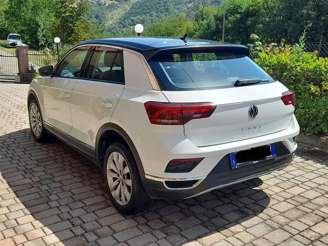 Usata VW T-Roc Advance 116 CV (85 kW) 2019 Bianco SUV