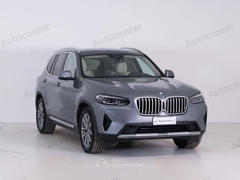 Usata BMW X3 Luxury Line 190 CV (139 kW) 2022 Grigio SUV