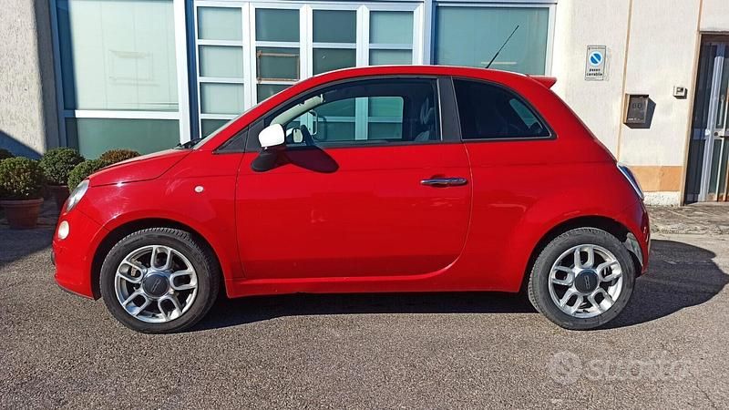 Usata Fiat 500 69 CV (50 kW) 2010 Rosso Berlina