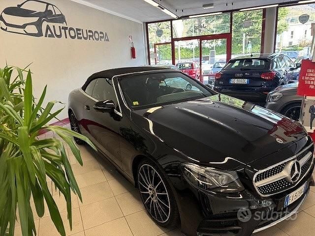 Usata Mercedes E400 340 CV (250 kW) 2019 Nero Cabrio