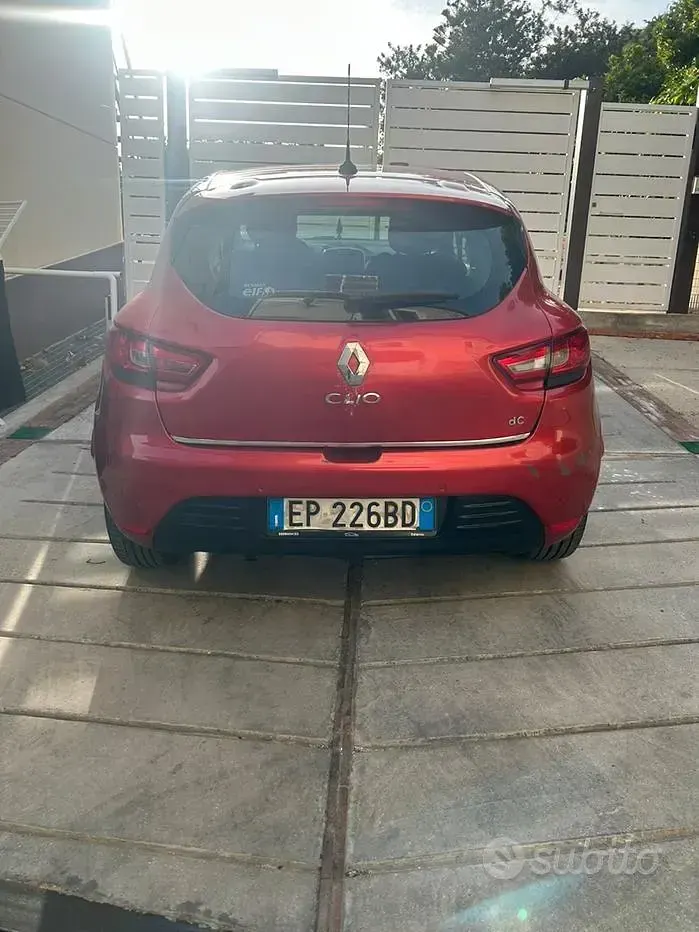 Usata Renault Clio IV 2013 Rosso Berlina
