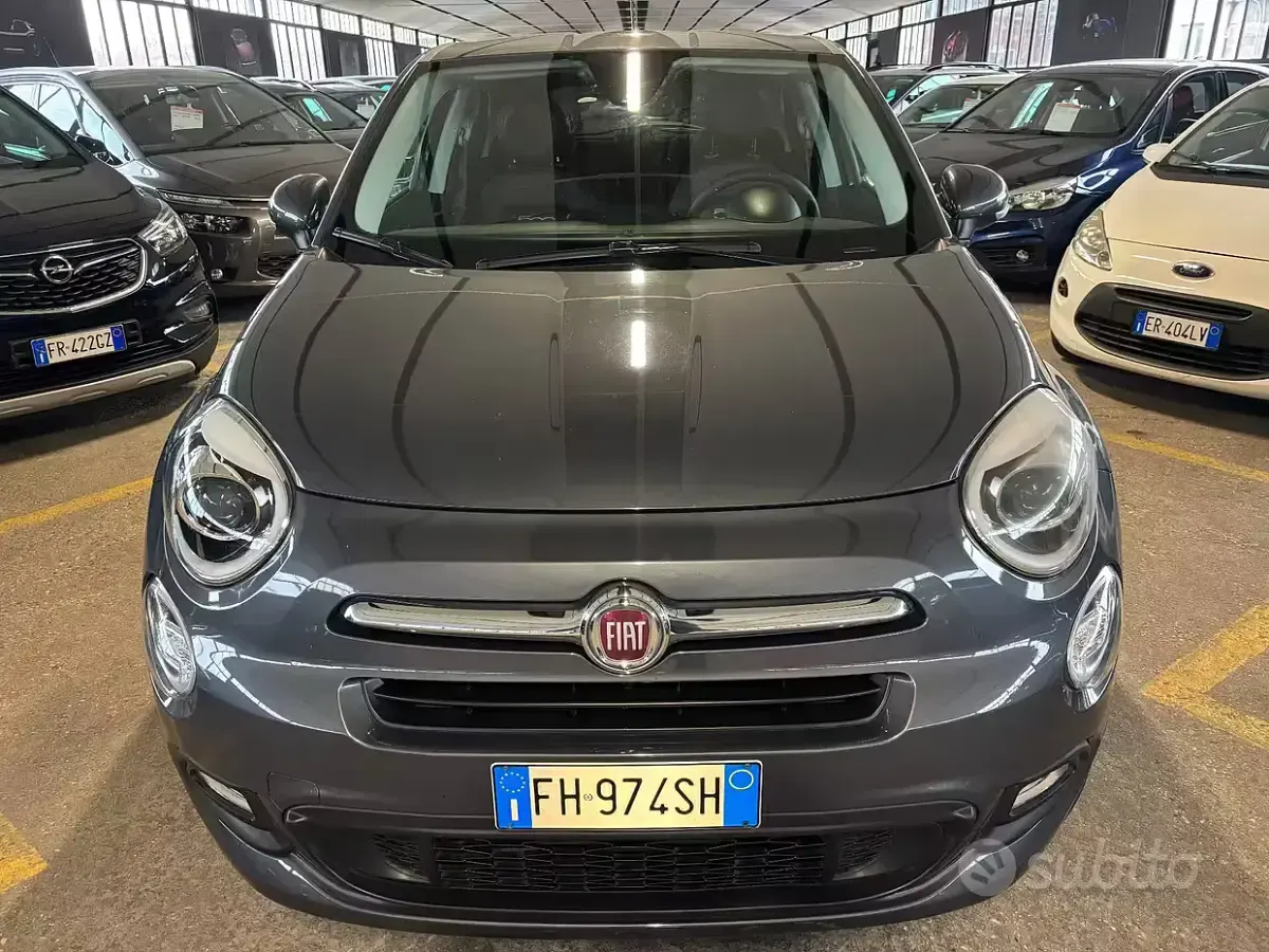 Usata Fiat 500X Lounge 140 CV (102 kW) 2017 Grigio SUV
