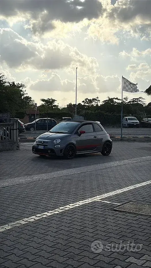 Usata Abarth 595 180 CV (132 kW) 2018 Grigio Cabrio