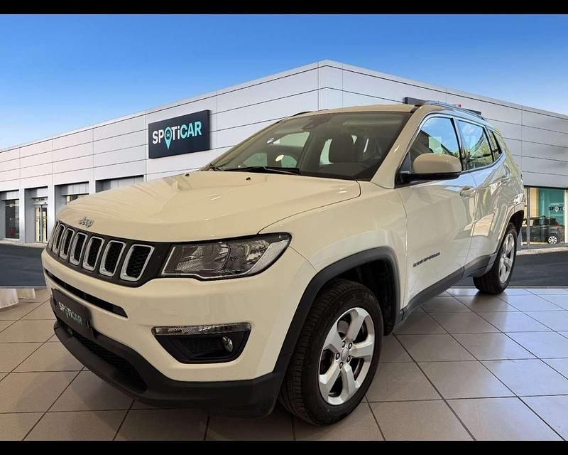 Bianco Usata 2018 Jeep Compass Longitude SUV | 14.900 € (Buon prezzo) - Immagine 1/4